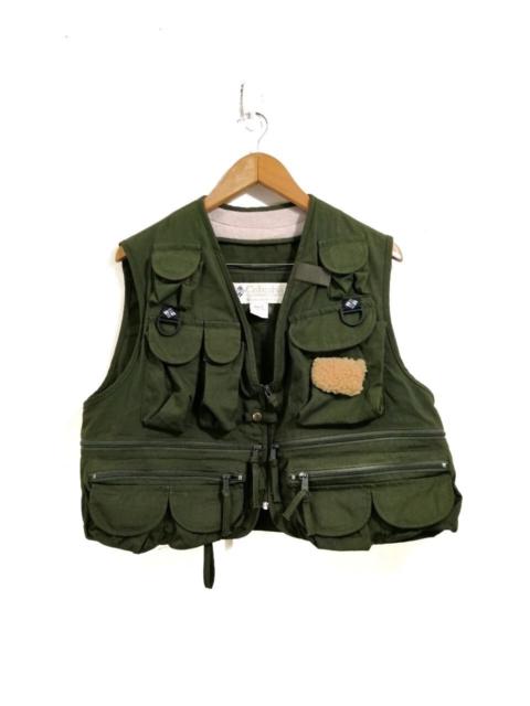Other Designers Vintage Columbia Tactical Utility Vest Green Army Color