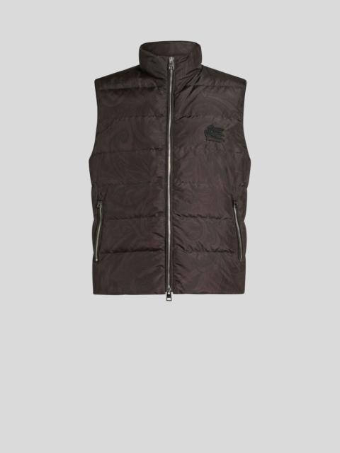 Etro WAISTCOAT WITH PAISLEY PRINT