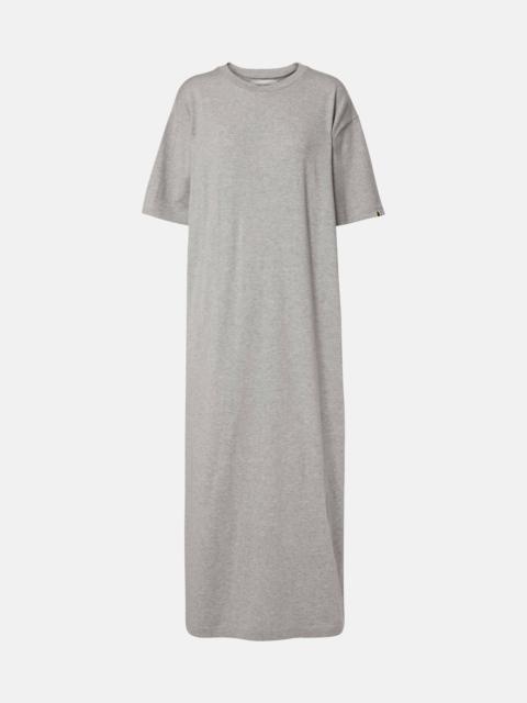 extreme cashmere Kris cotton and cashmere maxi dress