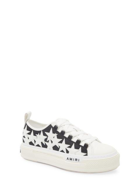 AMIRI AMIRI Stars Court Platform Sneaker in Black at Nordstrom