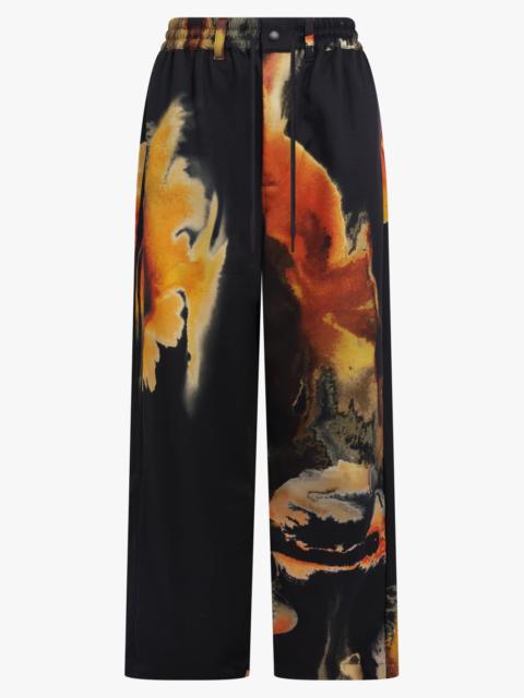 Y-3 EARTHY PRINT RELAXED LEG TRACK PANT | BLACK/MULTI