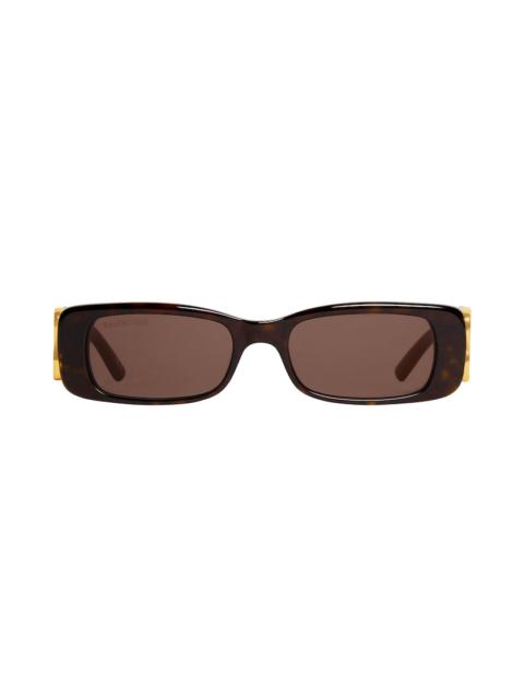BALENCIAGA dynasty rectangle sunglasses