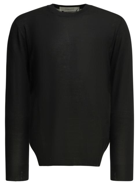 Golden Goose Golden Goose Wool Crew Neck Sweater Black