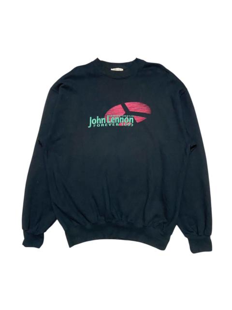 Other Designers Rock T Shirt - Vintage John Lennon Forever 1993 Crewneck Sweatshirt