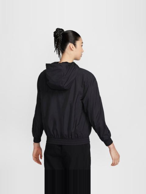 (WMNS) Nike Sportswear Classic Woven Jacket 'Black' FV6299-010