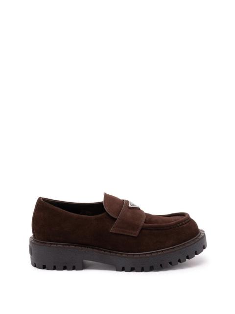 Prada Prada Men Suede Loafers
