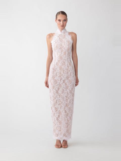 SAU LEE ROSANA LACE DRESS