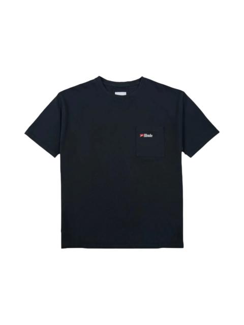 Rhude Rhude Moonlight Wolf Pocket Tee Black/White/Red