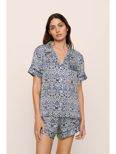 eberjey Eberjey x Casa Del Sol - Inez Washable Silk Printed Short PJ Set