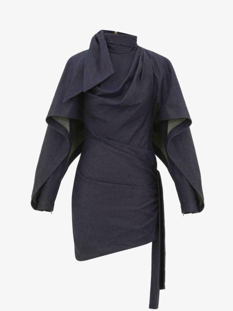 Zimmermann Zimmermann Valiant Short Denim Dress