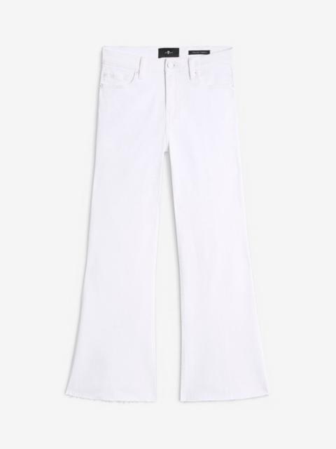 7 For All Mankind Slim Illusion Cropped Dojo in Salt