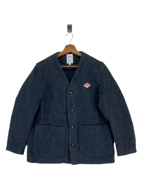 Other Designers VINTAGE DANTON WORKWEAR WOOL BUTTON JACKET