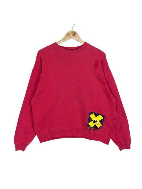 Other Designers Vintage 90s Quiksilver Big Logo Crewneck Sweatshirt