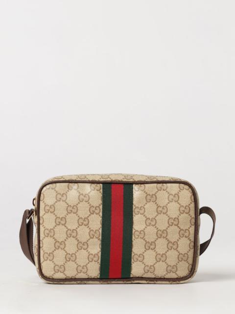 GUCCI Gucci Men Gg Monogram Jacquard Fabric Camera Bag Gucci