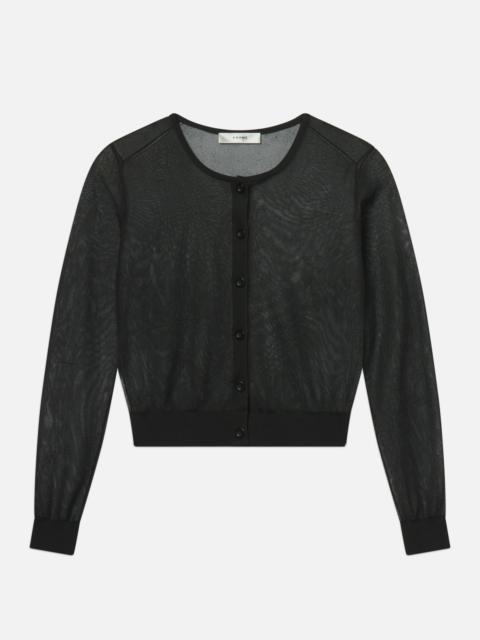 FRAME The Luxe Cardi in Black