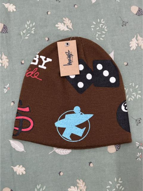 Stüssy Stussy Mixed Logo skullcap beanie