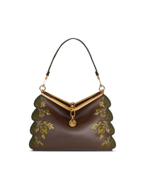 medium embroidered Vela shoulder bag