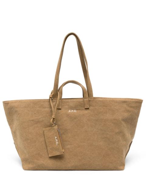 A.P.C. A.P.C. Women Le Drummer Toile Tote Bag