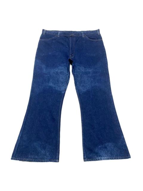 Levi's Vintage 70s Levis 646 Super Flare Jeans Orangetab