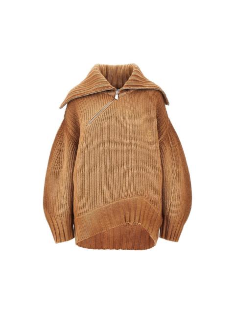 THE ATTICO The Attico Wool Cashmere Sweater Beige Women