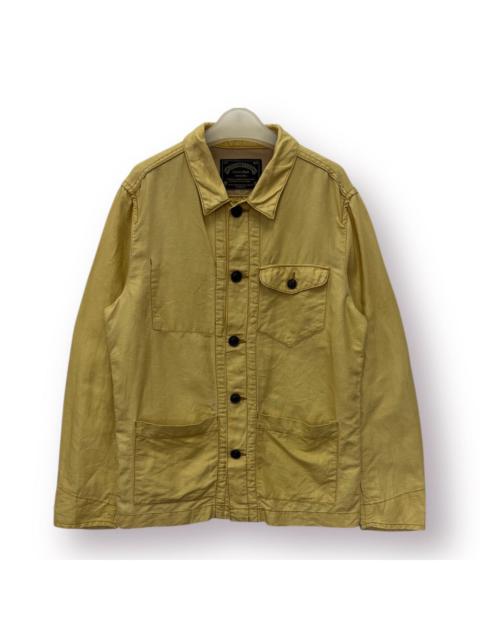 Other Designers Japanese Brand - 🔥 291295 HOMME JAPAN CUSTOM MADE LINEN CHORE JACKET - M