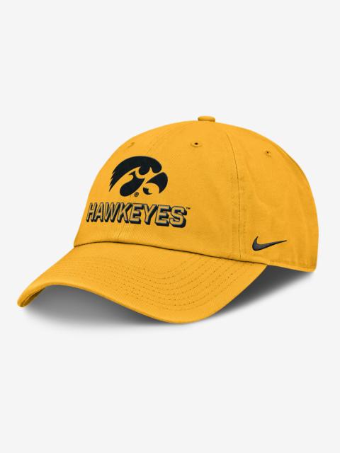 Nike Iowa On-Field Club Gameday Men's Nike College Adjustable Hat