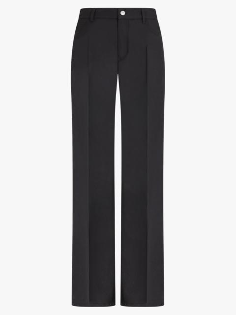 courrèges 70'S BOOTCUT WORKWEAR PANT | BLACK