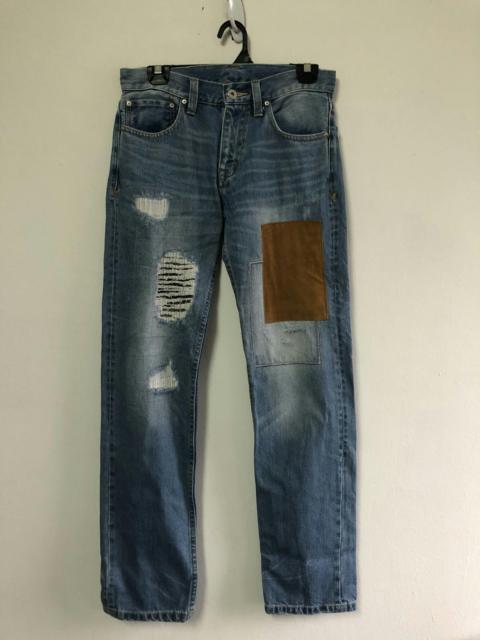 Other Designers DICKIES Williamson Denim Pants Work Jeans Corduroy Patch