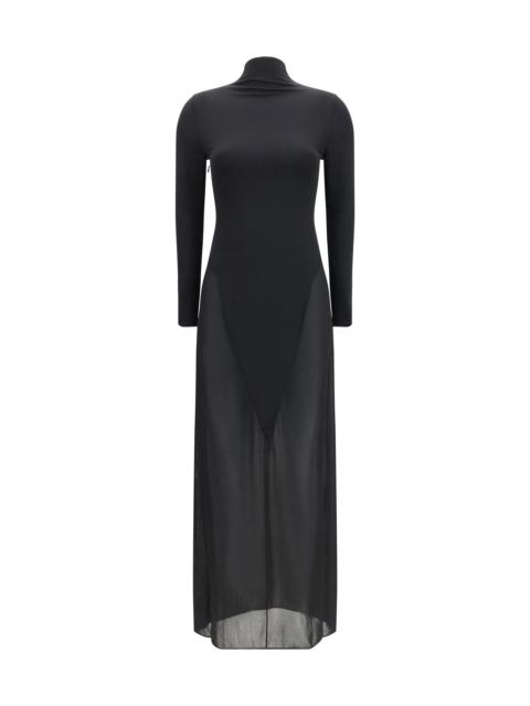 Alaïa Alaïa Body Conscious Jersey Dress Noir Women