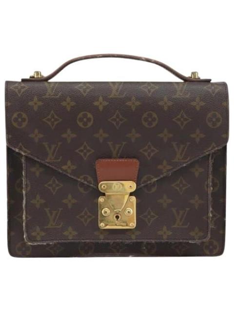 Louis Vuitton Monceau leather handbag