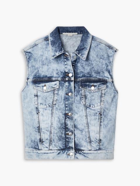 Stella McCartney Acid-wash denim vest