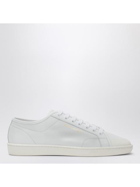 SAINT LAURENT Saint Laurent White Leather Sneakers Gym Men