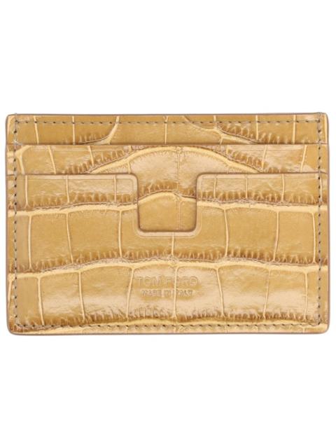 TOM FORD CARD HOLDER WITH LOGO