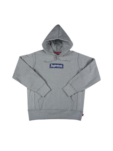 Supreme Supreme Bandana Box Logo Hooded Sweatshirt 'Heather Grey'