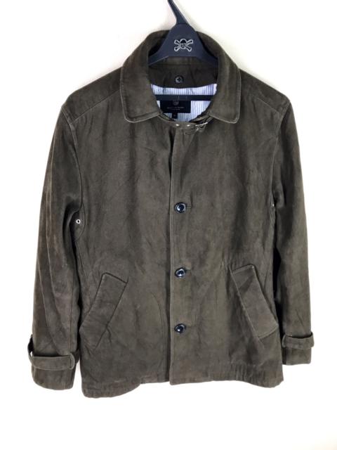 Other Designers United Arrows - Beauty & Youth Dark Brown Harrington Button Jacket