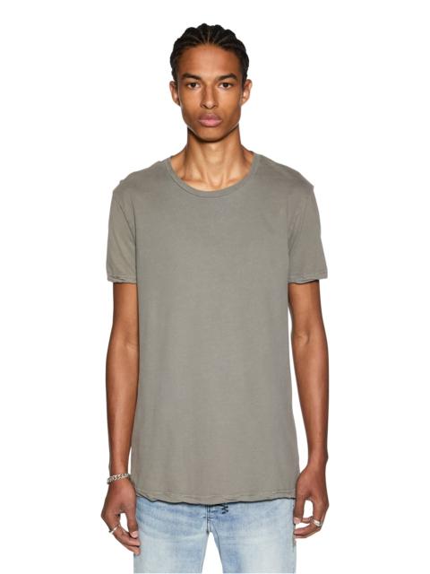 Ksubi SEEING LINES SS TEE VINTAGE GREY