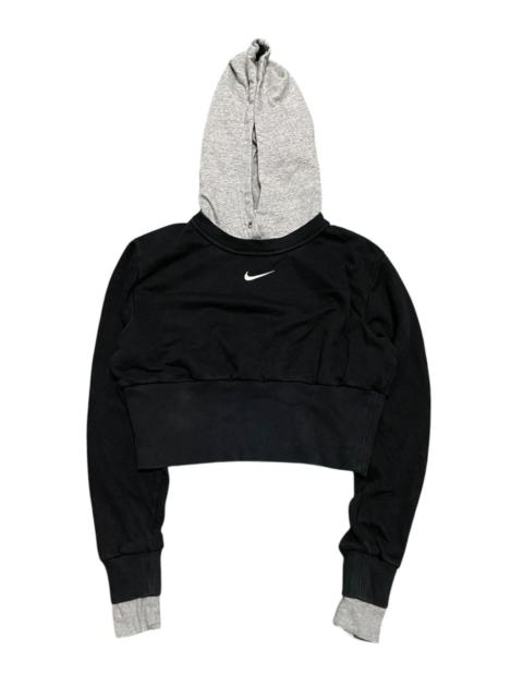 Nike NIKE Icon Clash Cropped Fleece Hoodie Black L