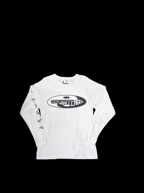 NEIGHBORHOOD CHALENGGER X NEIGHBORHOOD 2021 MIX LOGO SKULL LONG SLEEVE TSHIRT