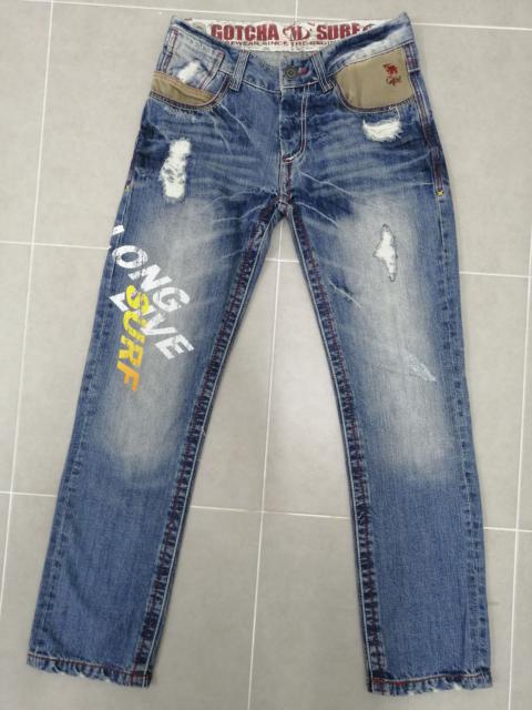 Other Designers Distressed Denim - Gotcha Surfstyle jeans