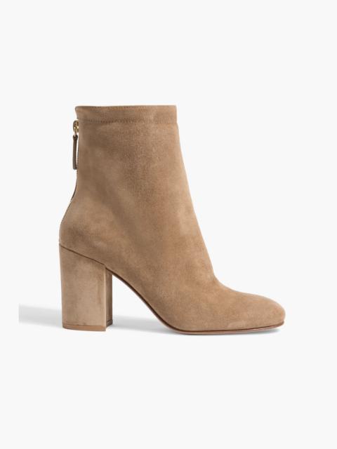 Gianvito Rossi Bellamy suede ankle boots