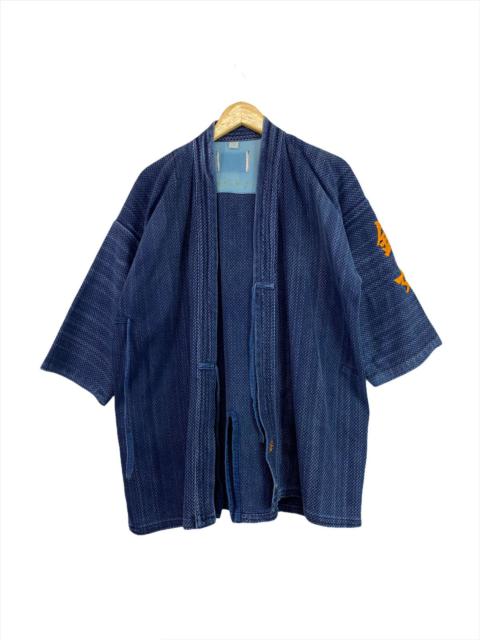 Other Designers Japanese Brand - Kimono Kendo Sashiko Noragi Distressed Jacket