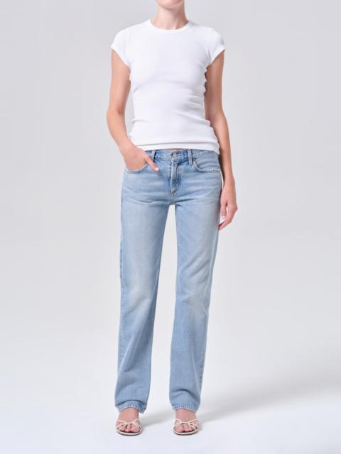 AGOLDE LOW RISE SLIM (WEIGHTLESS) IN ADDITION