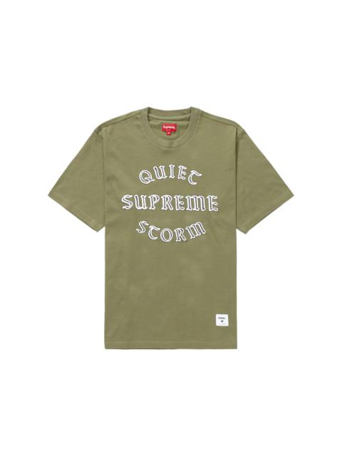 Supreme Supreme Quiet Storm S/S Tee Light Olive