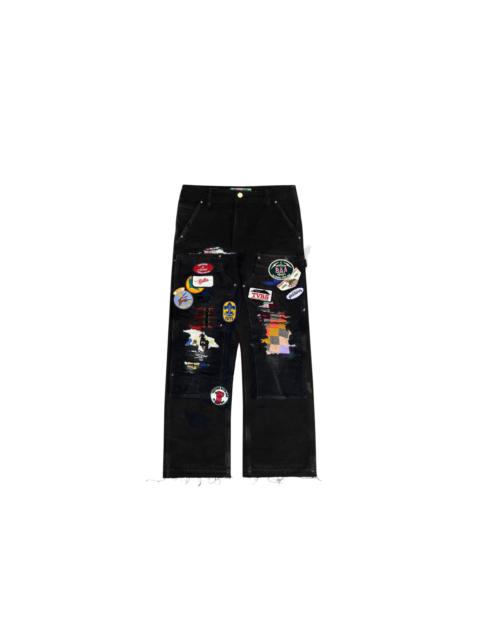 AMERICAN REPAIR SINGLE-KNEE TROUSER (MULTICOLOR)