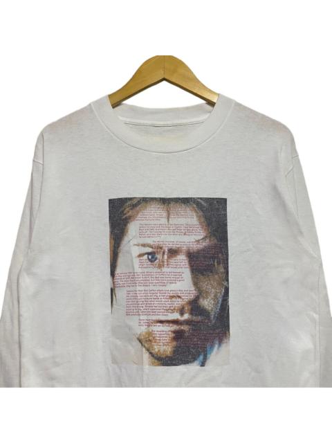 Other Designers Nirvana - Vintage Kurt Cobain Memorial Potrait Tee