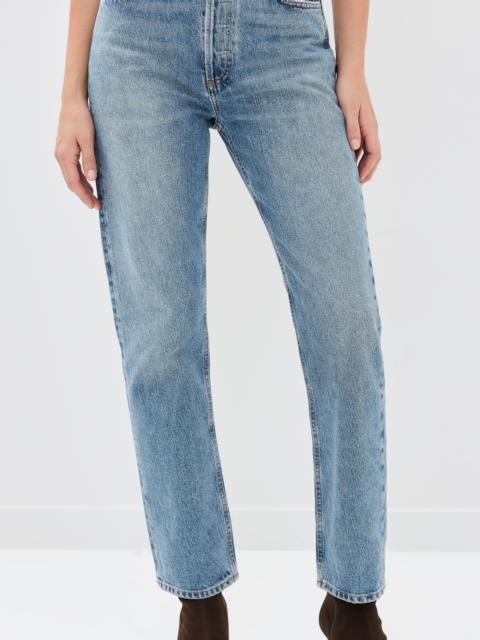 AGOLDE 90's Pinch Waist High Rise Straight Jeans