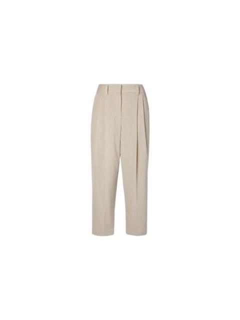 Brunello Cucinelli Brunello Cucinelli Wobeige Relaxed Corduroy Trousers