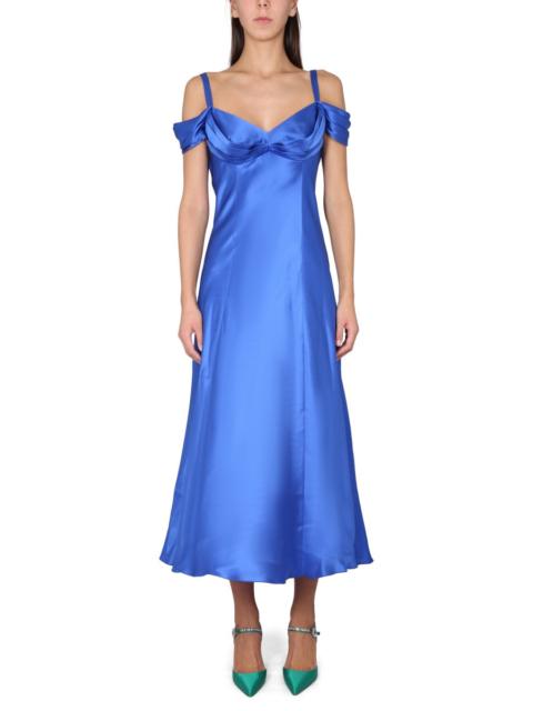 Other Designers Alberta Ferretti Women Off-The-Shoulder Dress