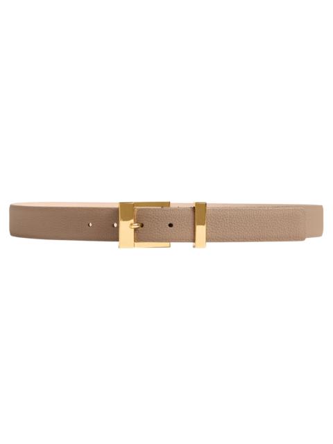 KHAITE Manhattan Belt in Mokka