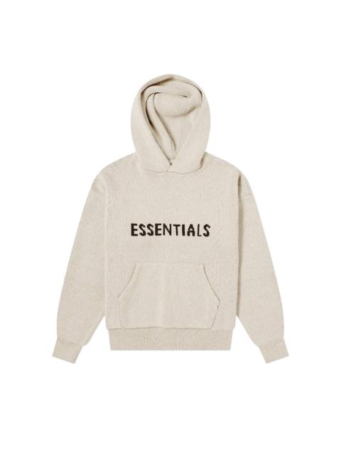 ESSENTIALS Fear of God Essentials Knit Hoodie 'Moss'